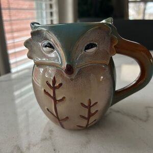 Gibson Fox 3D Ceramic Mug - Brown and Green
